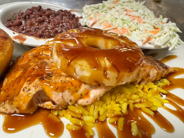 Teriyaki Salmon.