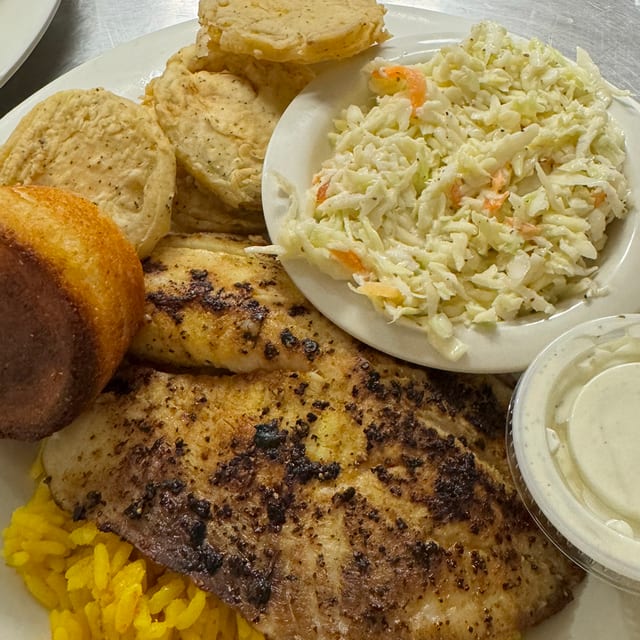 Grilled Tilapia.