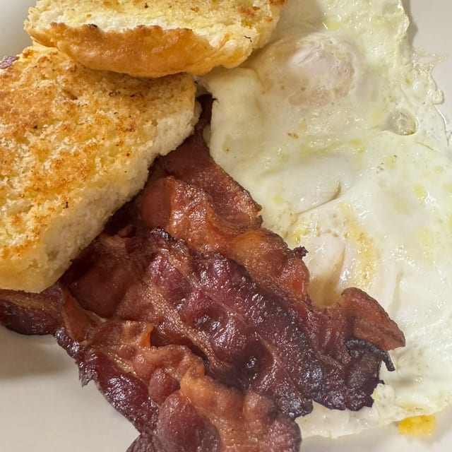 Hickory Smoked Bacon Platter.