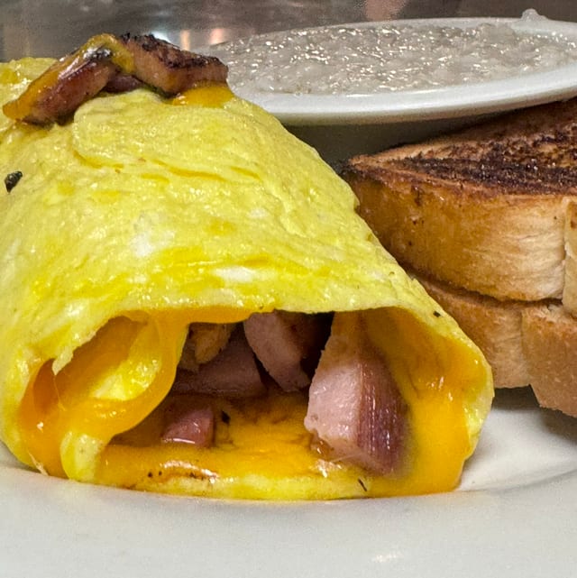 Ham & Cheese Omelet.