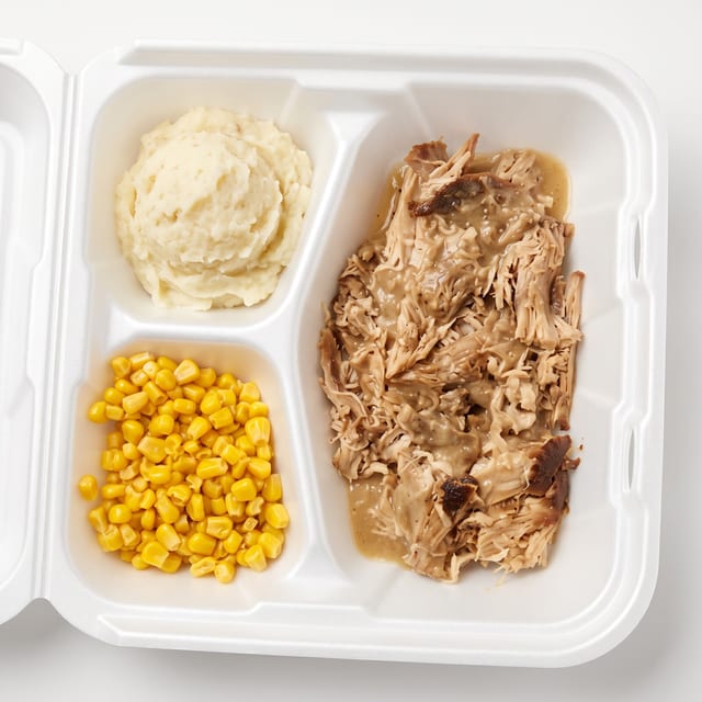 Meat & Vegetable Plate.