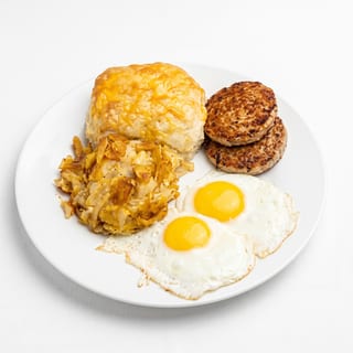 Chicken Sausage Patties Platter