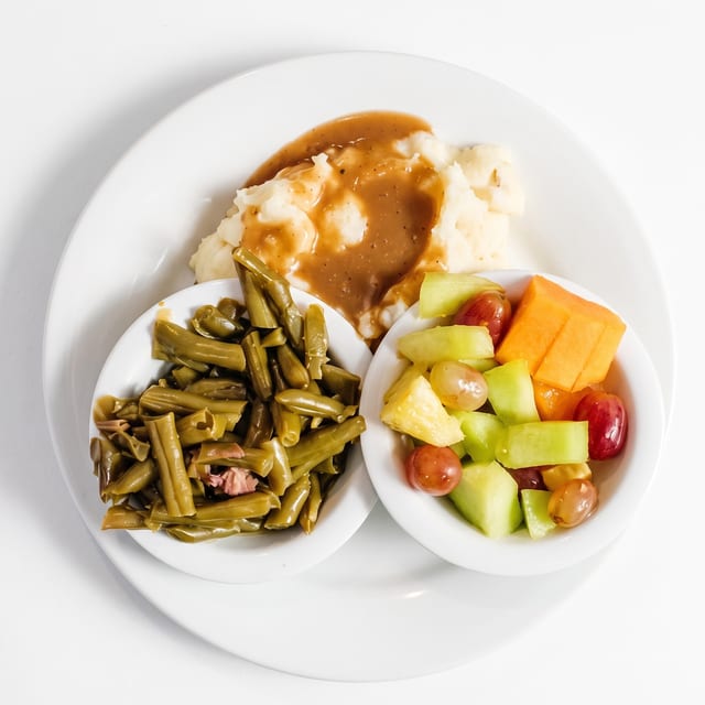 Vegetable Plate.