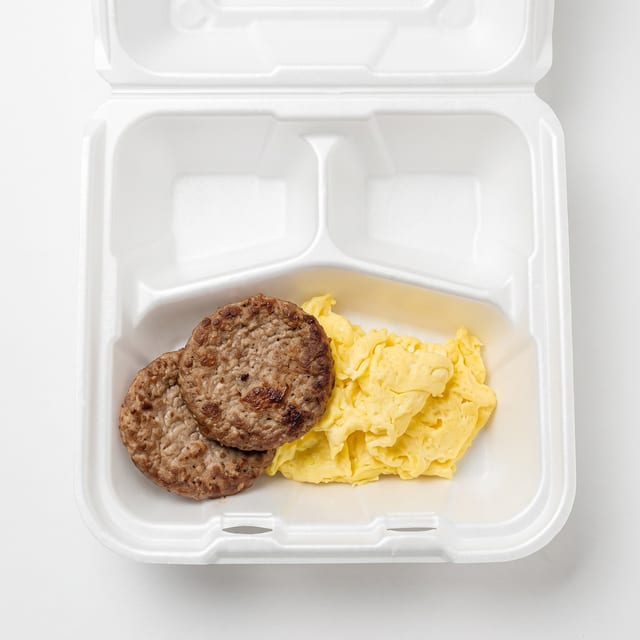 Sausage Patties Platter.